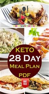 Free Vegetarian Keto Meal Plan Pdf
